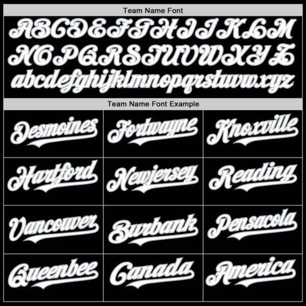 Custom Black Gray Pinstripe White Authentic Baseball Jersey - Image 4
