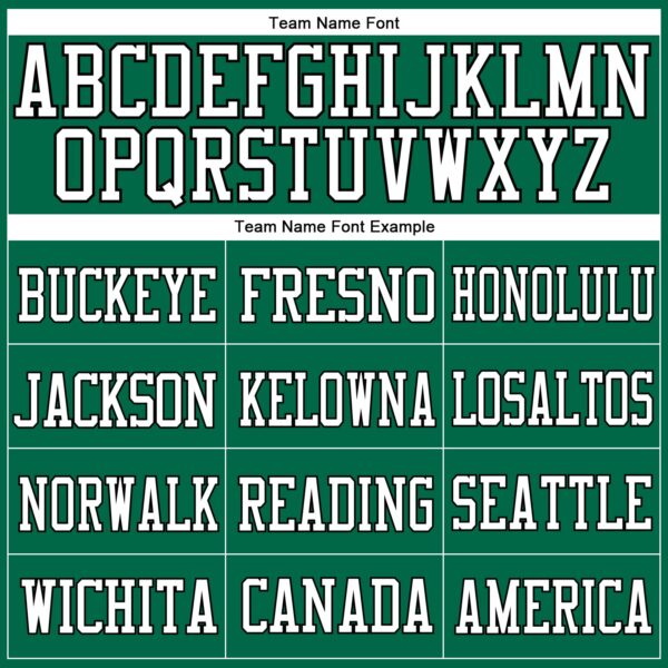 Custom Kelly Green White-Black Mesh Authentic Football Jersey - Image 3