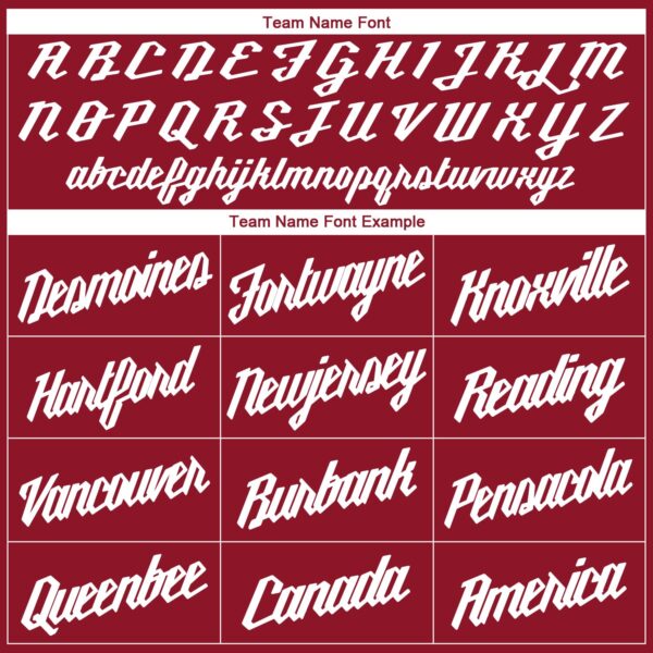 Custom Maroon White Round Neck Suit Basketball Jersey - Image 5