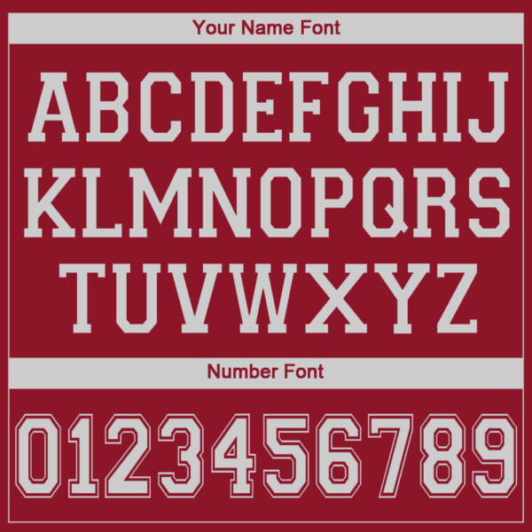 Custom Maroon White V-Neck Basketball Jersey - Image 3