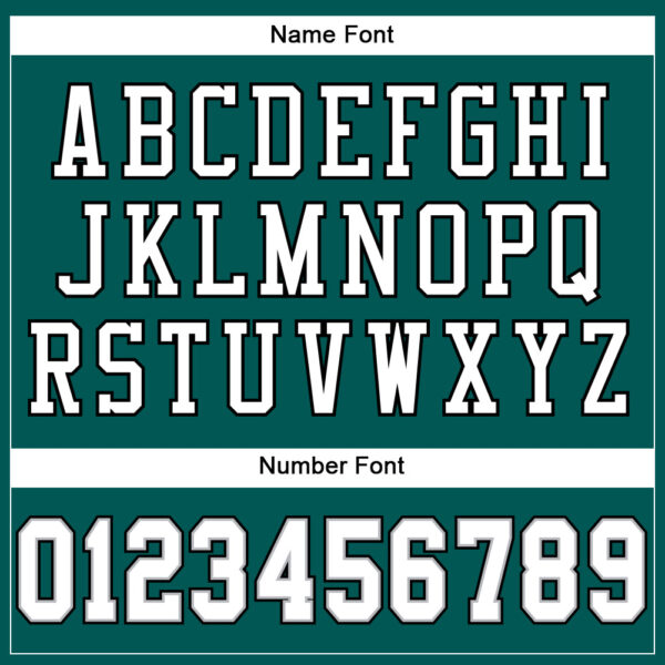 Custom Midnight Green White Gray-Black Mesh Authentic Football Jersey - Image 4
