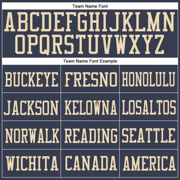 Custom Navy Vintage USA Flag-Cream Mesh Authentic Football Jersey - Image 3