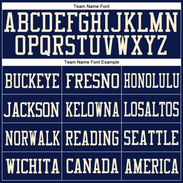 Custom Navy Vintage USA Flag-Cream Mesh Authentic Football Jersey - Image 3
