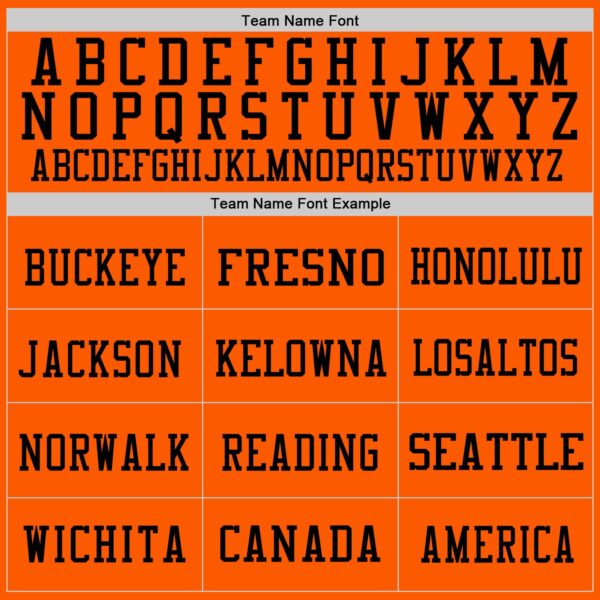 Custom Orange Vintage USA Flag-Black Mesh Authentic Football Jersey - Image 3
