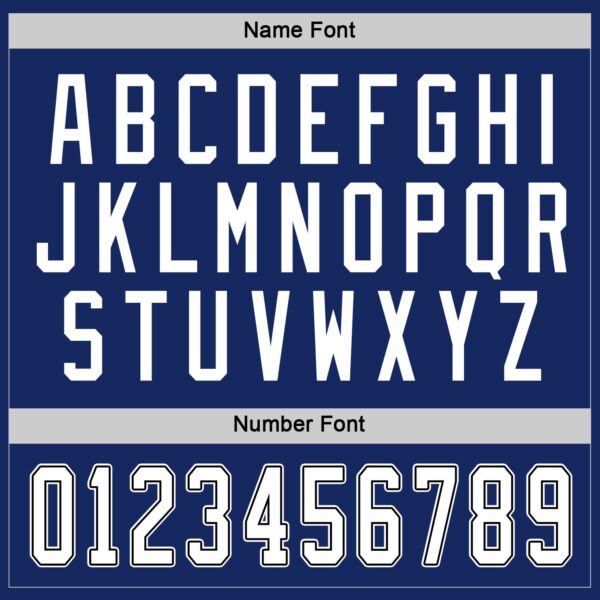 Custom Royal White-Black Hockey Jersey - Image 4