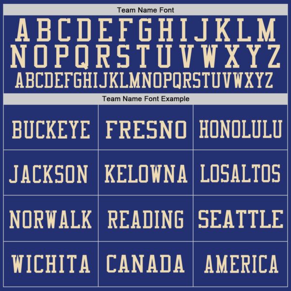 Custom Royal Vintage USA Flag-City Cream Mesh Authentic Football Jersey - Image 3