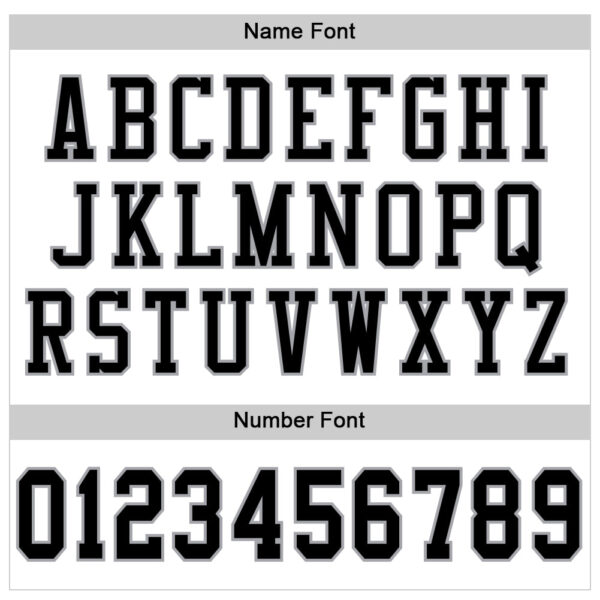 Custom White Black-Gray Mesh Authentic Football Jersey - Image 4