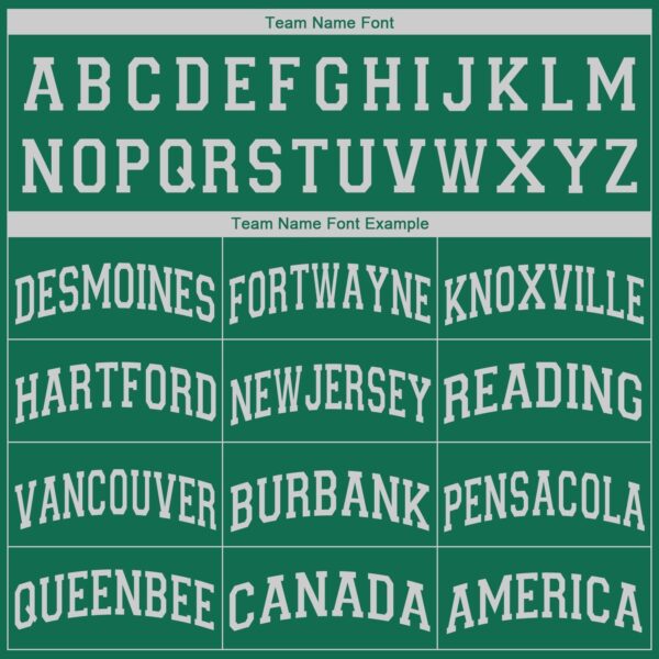 Custom Kelly Green White V-Neck Basketball Jersey - Image 4
