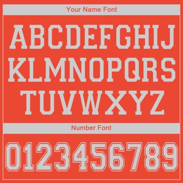 Custom Orange White V-Neck Basketball Jersey - Image 3