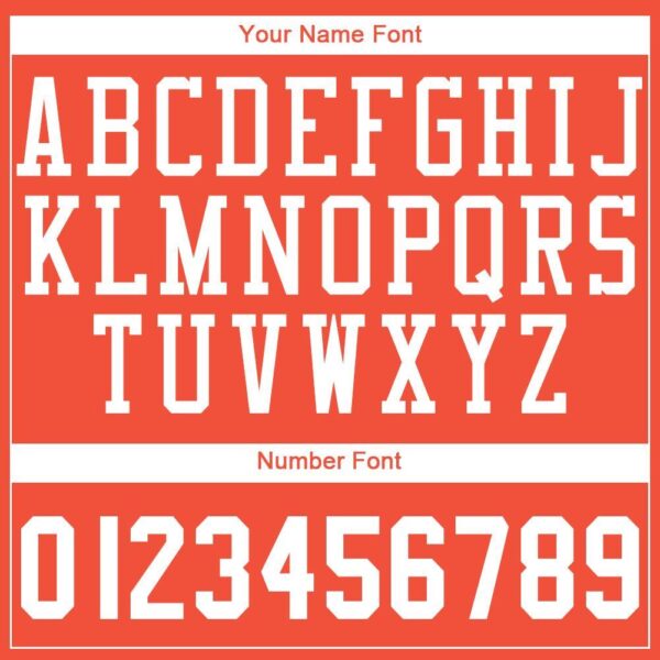 Custom Orange White Round Neck Suit Basketball Jersey - Image 4