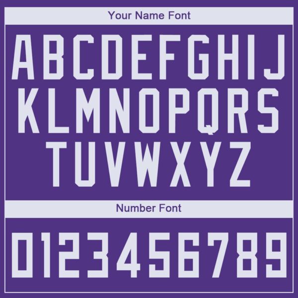 Custom Purple White V-Neck Basketball Jersey - Image 3