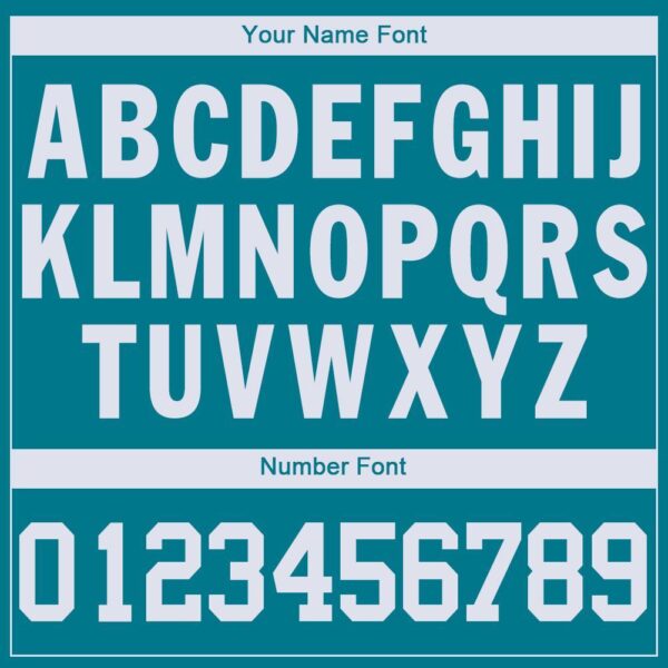 Custom Teal White V-Neck Basketball Jersey - Image 3